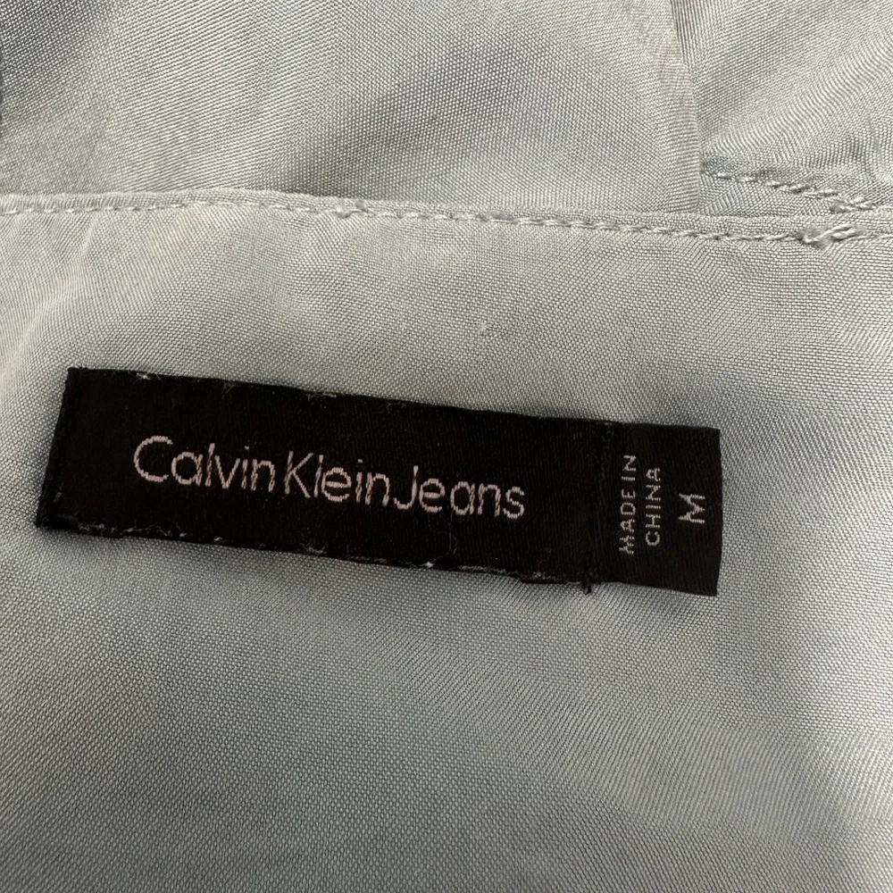 Calvin Klein Dusty Blue Sleeveless Shift Dress
